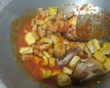 Foto langkah ke 4 dari resep Sambel tahu tempe (plus ayam Telur punjungan hihii).