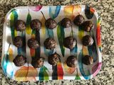 Chocolate Covered Mini Oatmeal Treats