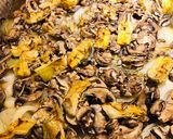A picture of step 7 of Baked Chicken 🐔 with Artichokes, Mushrooms 🍄 and Onions 🧅.