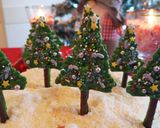 Foto del passaggio 7 della ricetta Torta zebrata natalizia