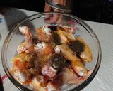 A picture of step 2 of Baked Buffalo Wings.
