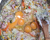 Foto del paso 3 de la receta: Tarta de puerro, cebolla y maíz