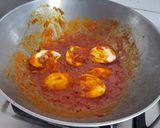 A picture of step 3 of Egg Curry.
