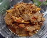 Cara Membuat 038 Darat Kuning Pedas ala Rendang daging dan urat sapi 6