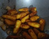 A picture of step 3 of Paper like crunchy paneer.