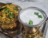 A picture of step 10 of Veg Dum biryani.