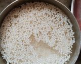 A picture of step 1 of Kodo Millet Khichdi.