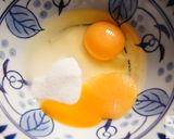 平底鍋烤巧克力熔岩蛋糕的食譜步驟2照片