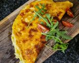 A picture of step 5 of Cheesy omelette.