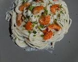 Foto del paso 13 de la receta: Spaghetti con camarones