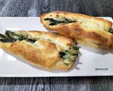 Foto del paso 8 de la receta: Hojaldre de espárragos y bacon con bechamel trufada