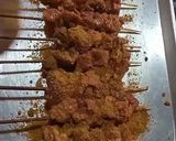 A picture of step 5 of BBQ Suya.
