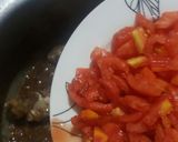 A picture of step 7 of Mutton biryani.