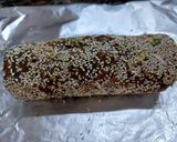 A picture of step 4 of Khajoor ki burfi 😋👍.