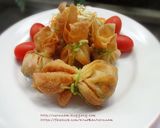 รูปขั้นตอนการทำที่ 6 ของ ถุงทองลาบหมู