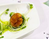 Hình bước làm 9 của món Còi Sò Điệp Áp Chảo - Sốt Chimichurri