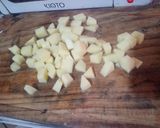 Foto del paso 4 de la receta: Chupe de zapallos italianos con papas fritas