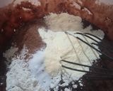 Foto langkah ke 3 dari resep Brownies Pisang Kukus.