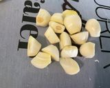 Une image de l'étape 6 de Purée de pommes de terre au gingembre, ail, curcuma et coriandre.