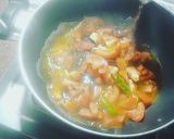 A picture of step 3 of Arachuvitta Rasam.