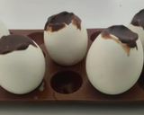A picture of step 6 of Caramel Chocolate in Egg.