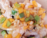 Foto del paso 4 de la receta: Pollo con pimiento y cebolla