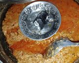 A picture of step 6 of Mother's special Qeema.
