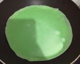 Foto langkah ke 4 dari resep Kulit Dadar gulung (isi unti Kelapa).