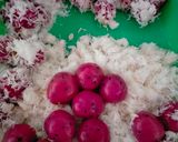 Foto langkah ke 6 dari resep Klepon Buah Naga.