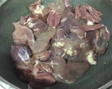 A picture of step 3 of Japanese Miso Chicken Liver.