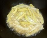 A picture of step 4 of Potato fries 🍟 all time favourite.