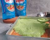 Foto langkah ke 9 dari resep Lapis Legit Pisang Ijo Kurma.