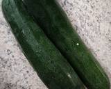 Zucchini sabji recipe step 1 photo