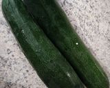 A picture of step 1 of Zucchini sabji.