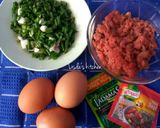 Foto langkah ke 1 dari resep Martabak Telor KW- DEBM/KETO.
