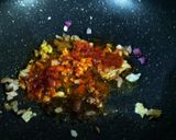 A picture of step 3 of Dahi Missal.