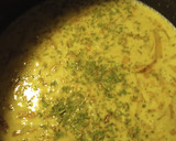 A picture of step 4 of Cream of Onion Soup.
