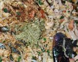 A picture of step 5 of Creamy Chicken Filling.