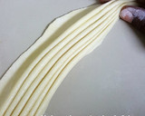 A picture of step 10 of How To Get Soft Layered Chapati using the fan method.