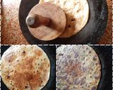 A picture of step 1 of Thepla & Roti khakhra.
