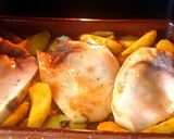 Foto del paso 7 de la receta: Emperador al horno con patatas