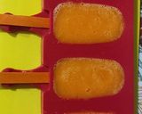 Foto del paso 2 de la receta: Helado de frutas (color naranja) y zanahoria