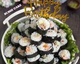Foto langkah ke 6 dari resep Sushi Cake (3 Macam Sushi).