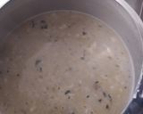 A picture of step 4 of Hearty Bean and Grain Soup.