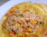 Foto langkah ke 9 dari resep Omurice/omelet nasi goreng (#postingrame2_nasi).