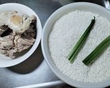 Foto langkah ke 1 dari resep 80. Nasi Rasul isi ayam suwir.