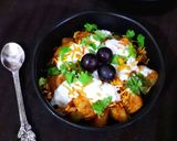 A picture of step 5 of Aloo Chaat.