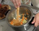 A picture of step 5 of Italian Wedding Soup.