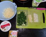 Foto langkah ke 1 dari resep Spinach Dip.