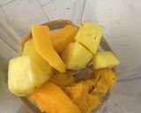 Foto del paso 1 de la receta: Batido de Lúcuma, Papaya, piña!!